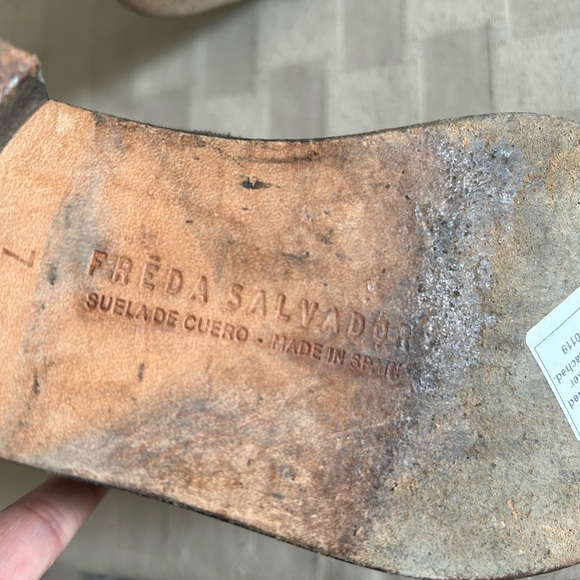 Freda Salvador Wit D’Orsay Suede Oxford Lace Up Loafers - Picture 11 of 14